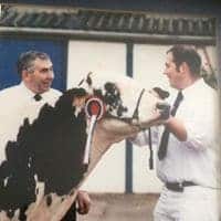 Mawley Town Farm Family, father and son